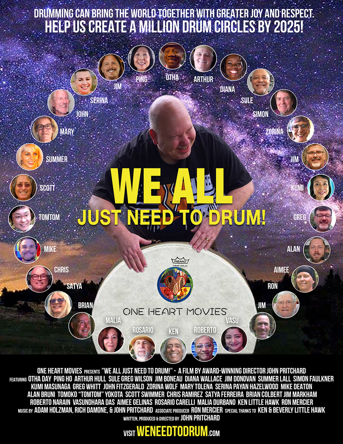 WE ALL JUST NEED TO DRUM!